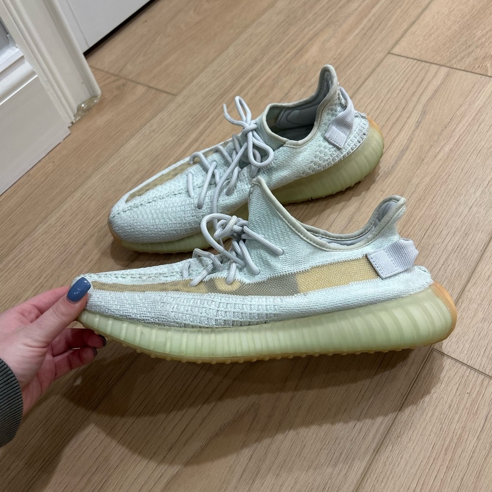 Yeezy Boost 350 V2 Hyperspace- Light Green and Beige